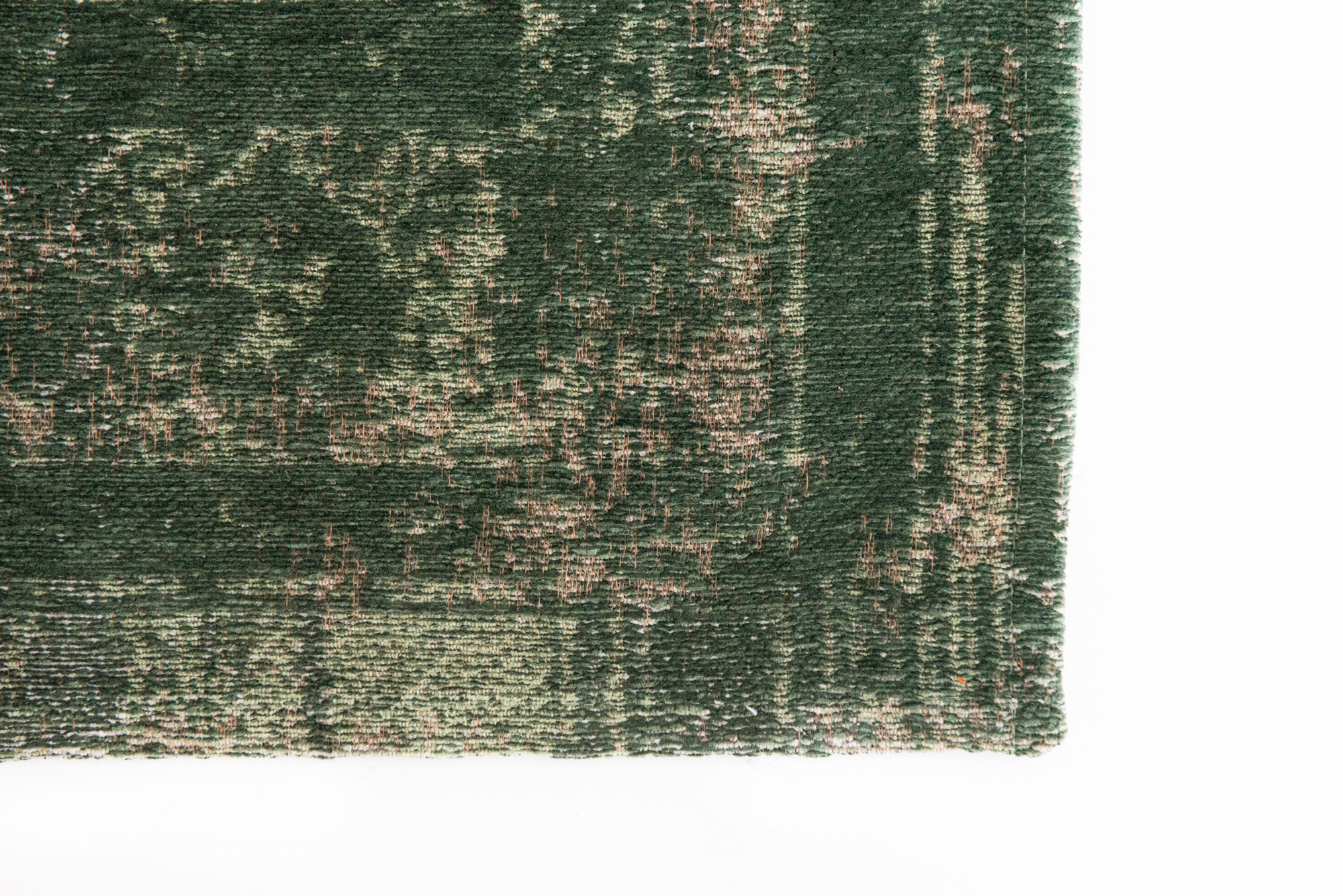 Medallion Green Flatwoven Rug ☞ Size: 280 x 390 cm
