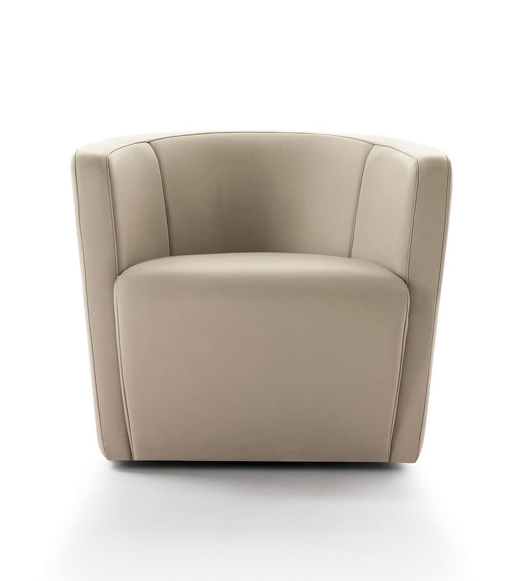 Round Comfort Low Armchair