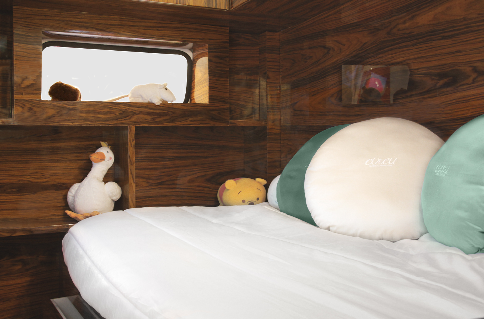 Caravan Green Bedroom Set
