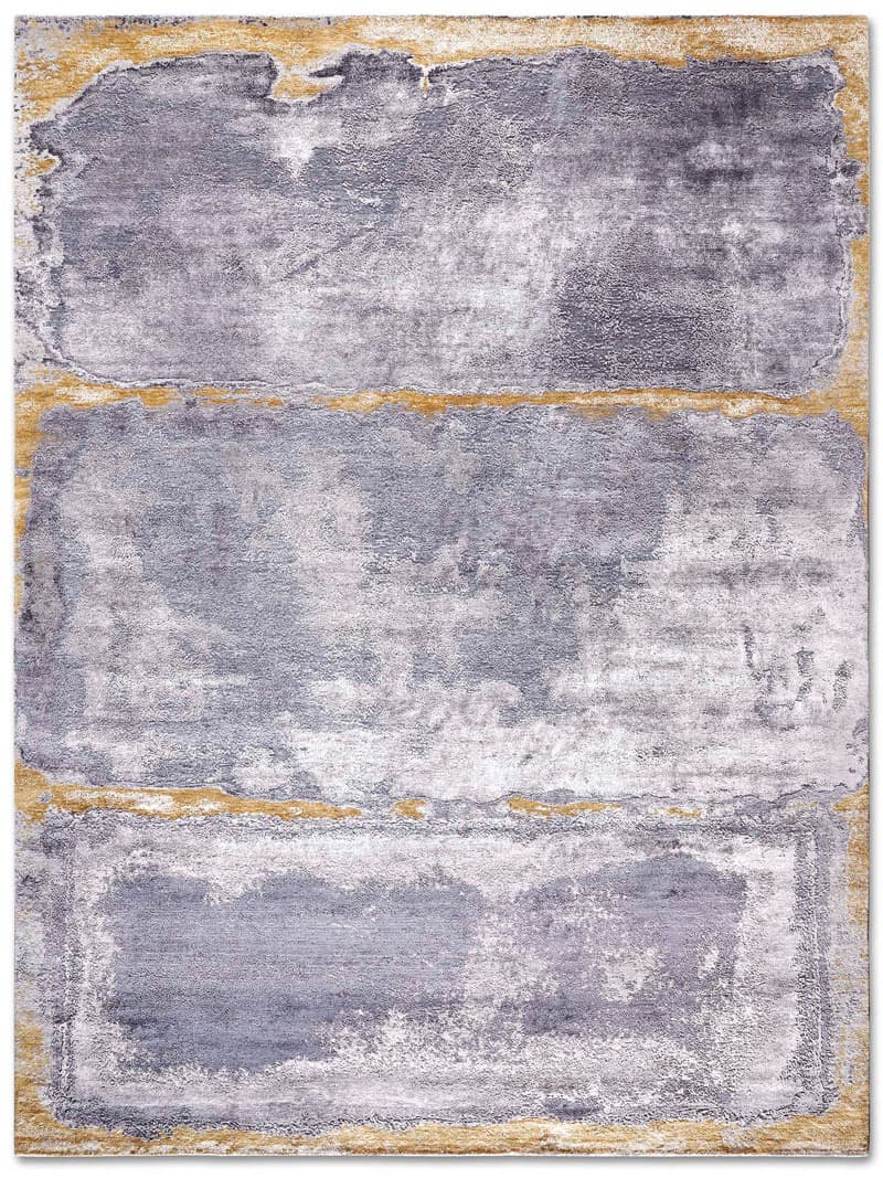 Silver Luxury Handwoven Rug