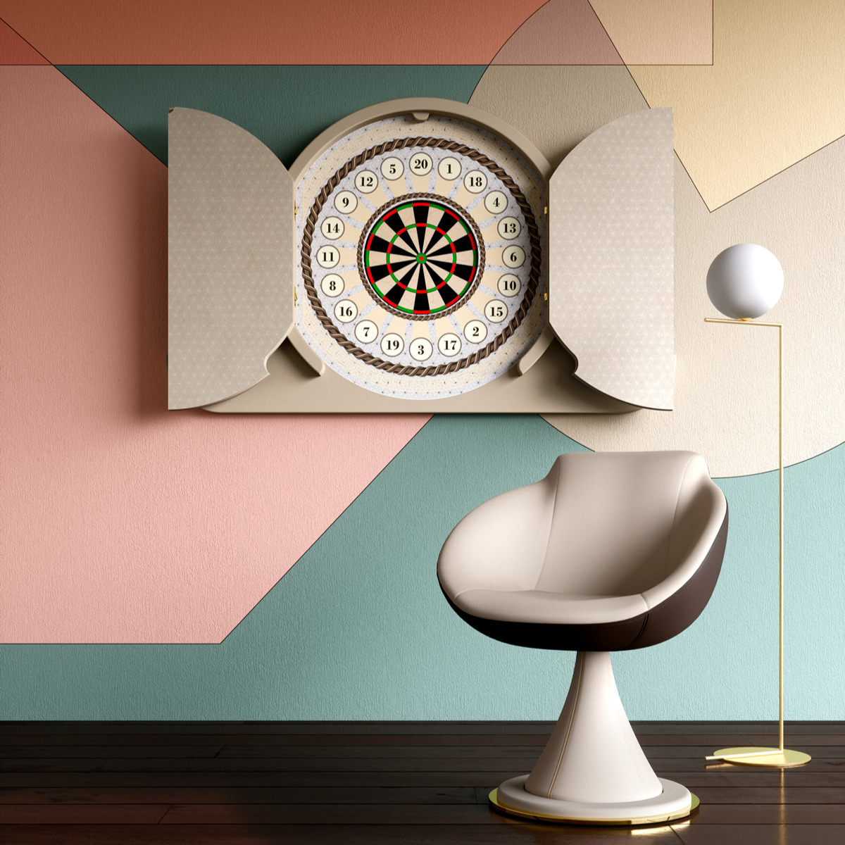 Argo20 Premium Dartboard Cabinet