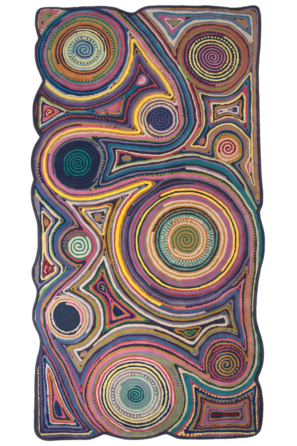 Sushi Multicolor Small Wool / Viscose Rug