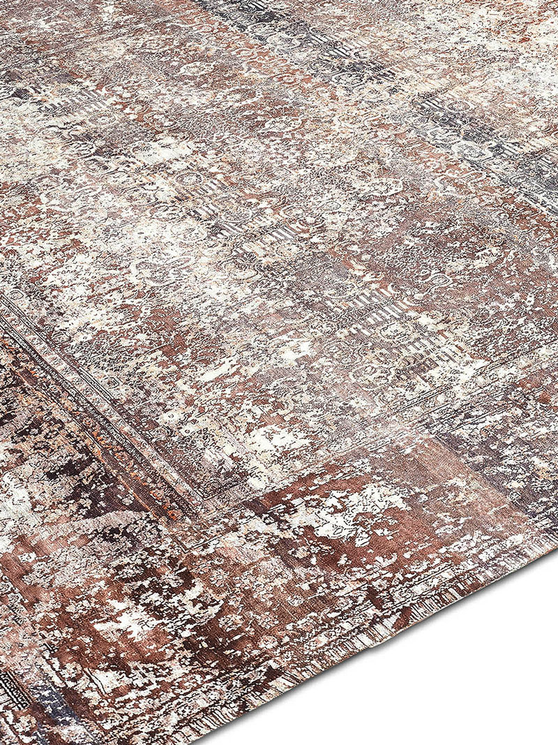 Hundred Million Hand-Knotted Wool / Silk Rug | Size: 122 x 183 cm