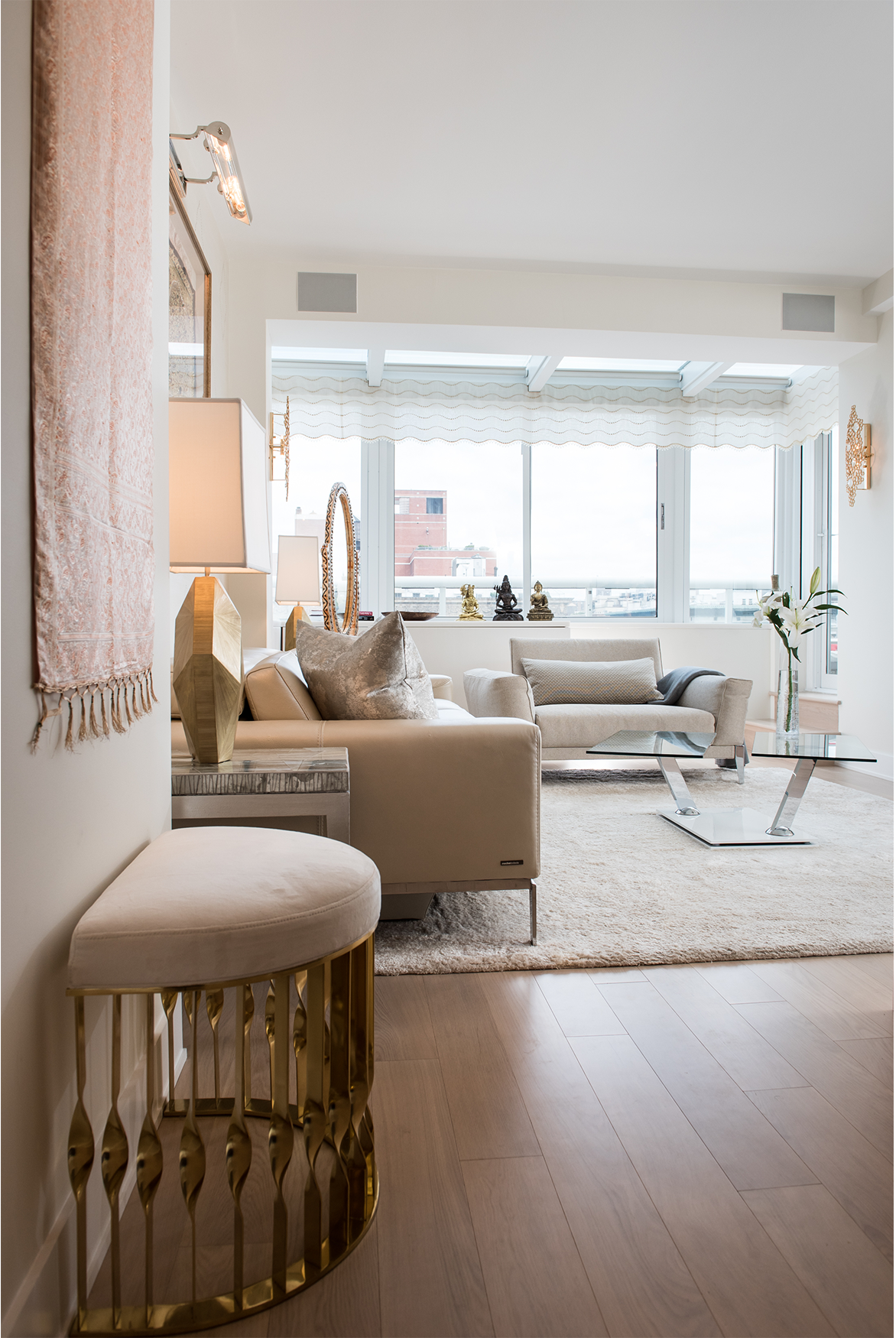 Mira Luxe Designer Stool