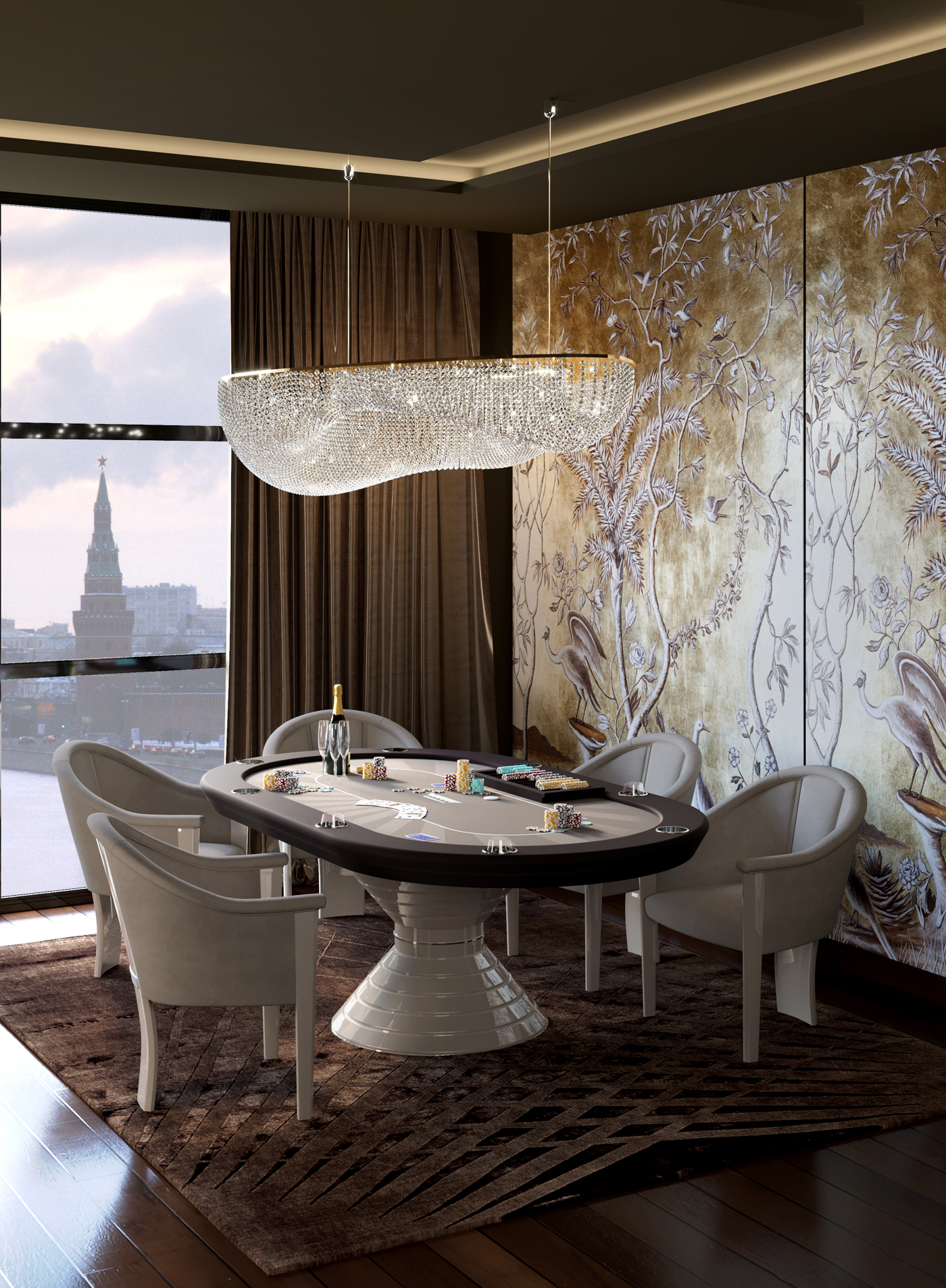 Vegas Grand Poker Table