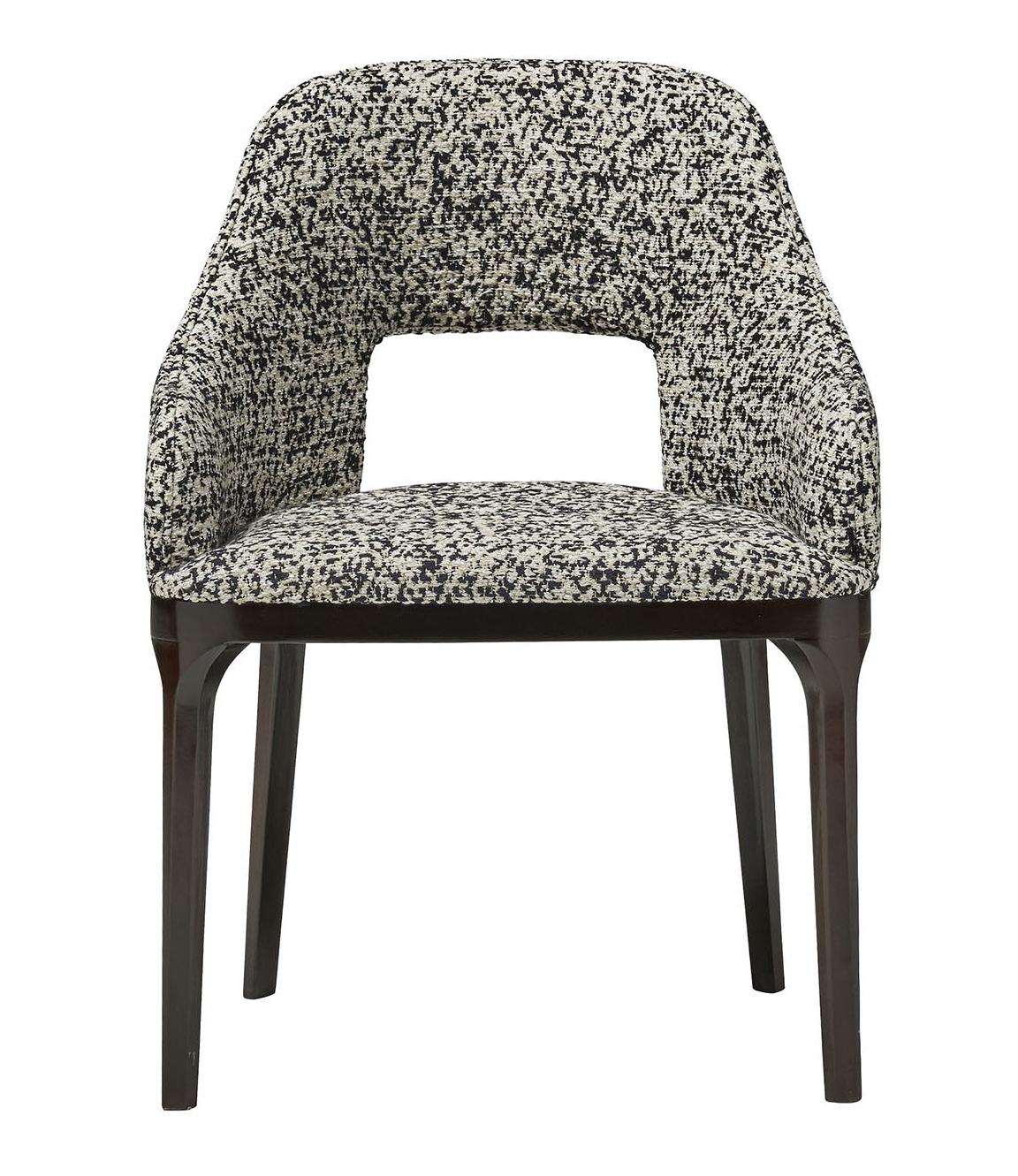 Addison Ebony Ash Wood Italian Dining Chair