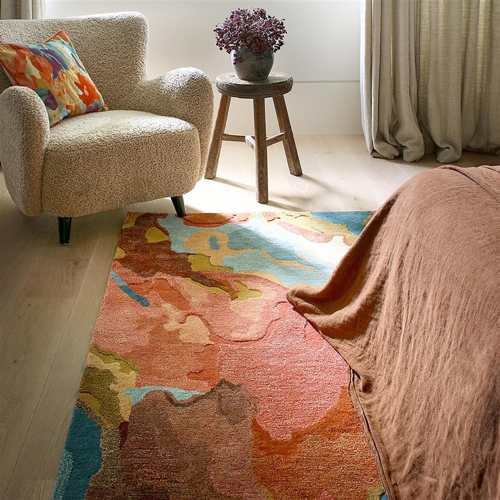 Woodland Rosewood/Huckleberry Rug | Size: 200 x 280 cm
