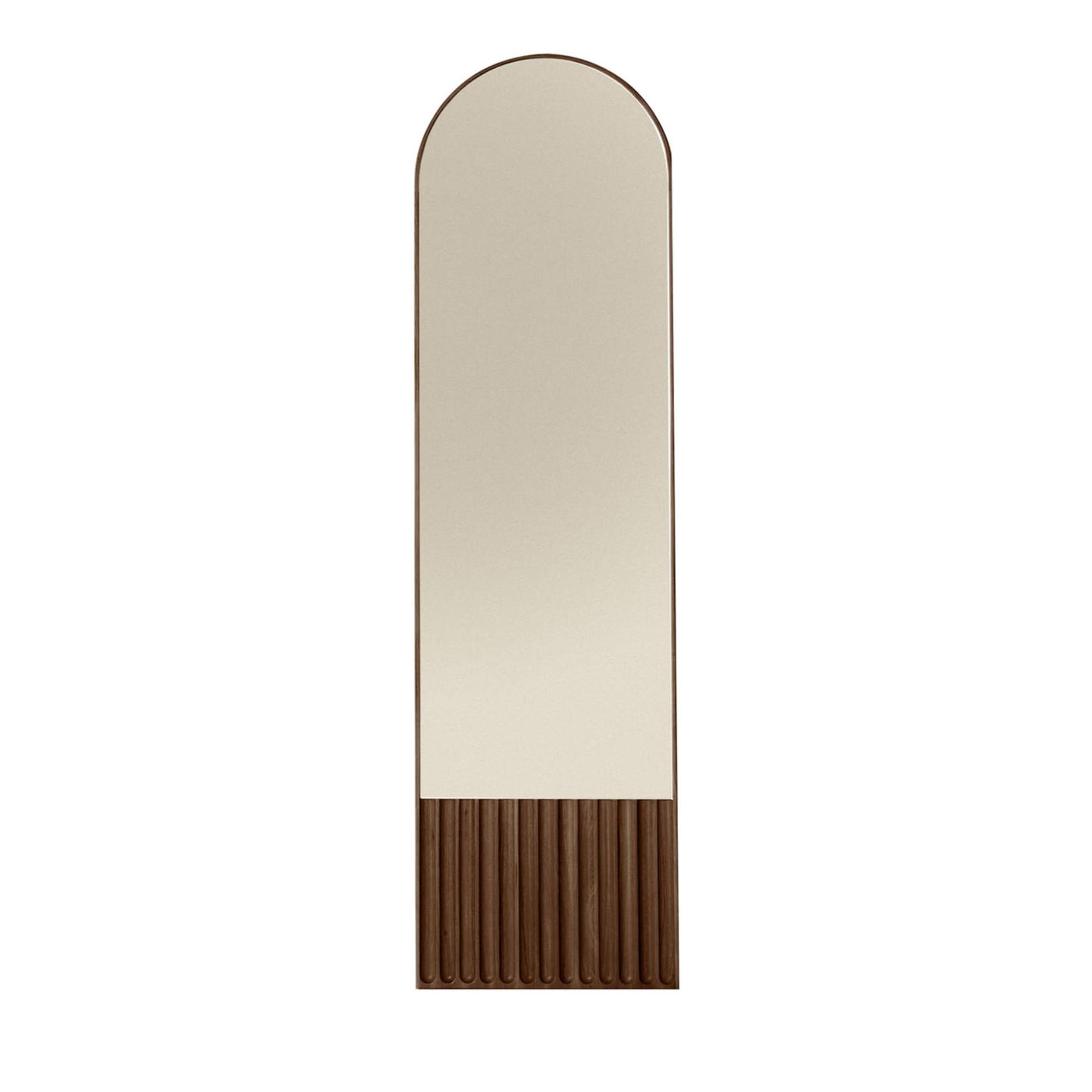 Tutto Sesto Brown Italian Crafted Floor Mirror