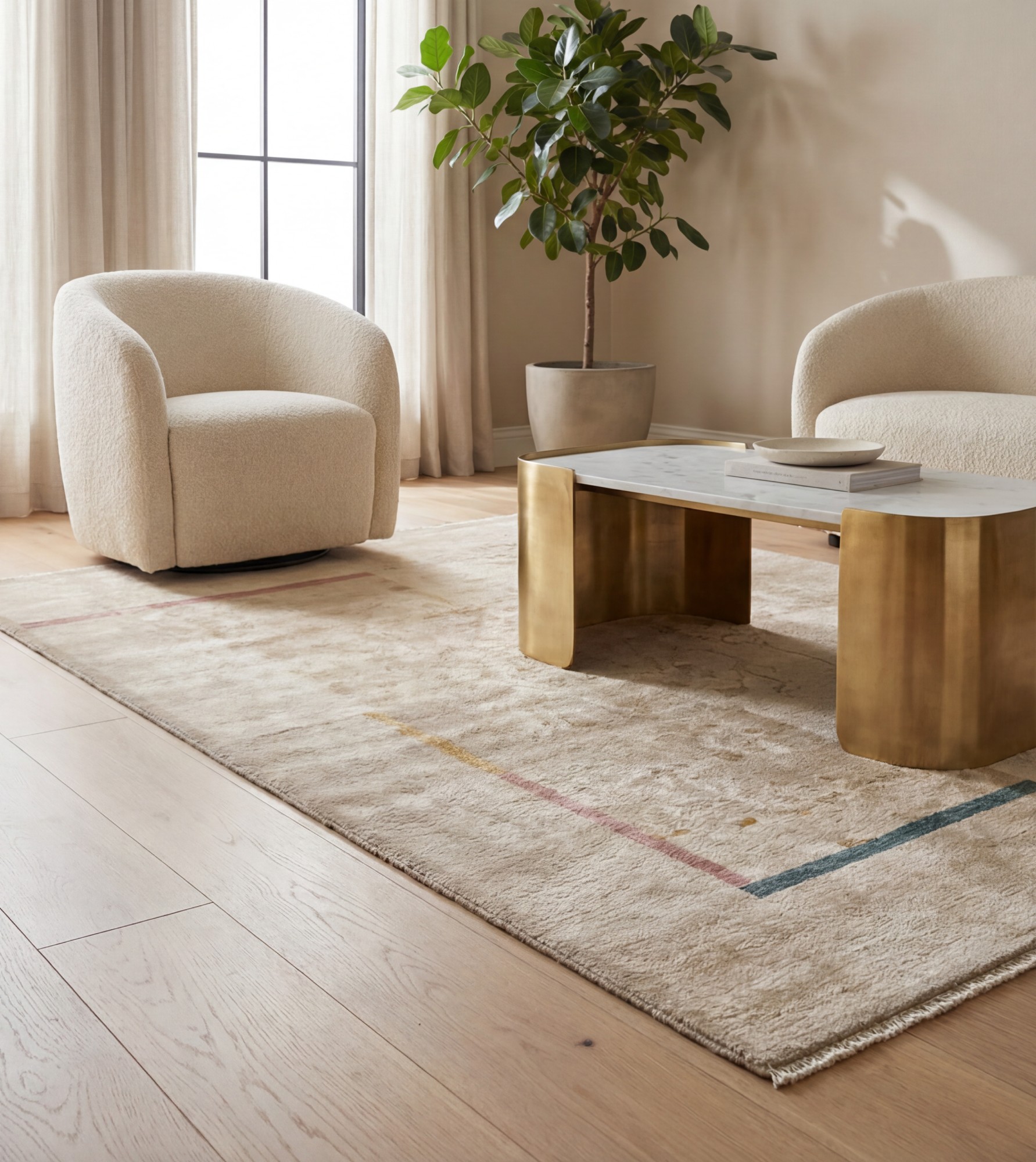 Parchment Layers Heritage Rug