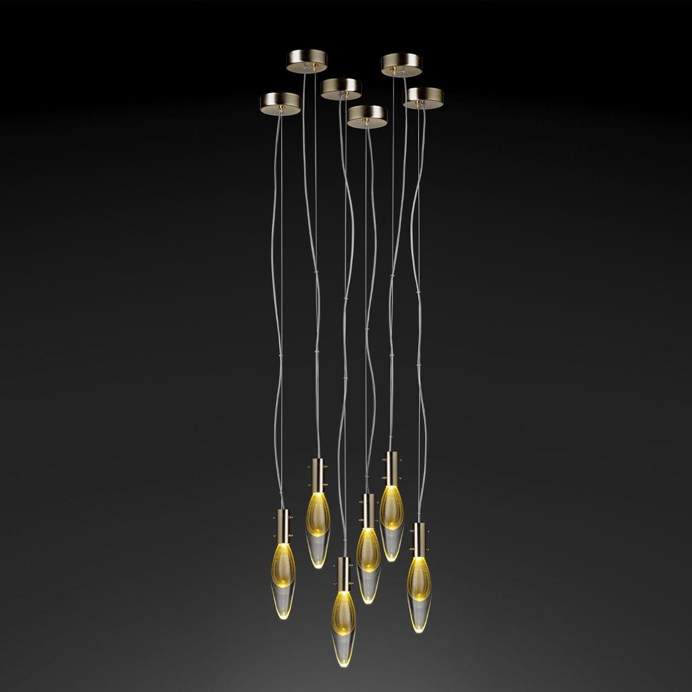 Murano Drops 6-Light Pendant