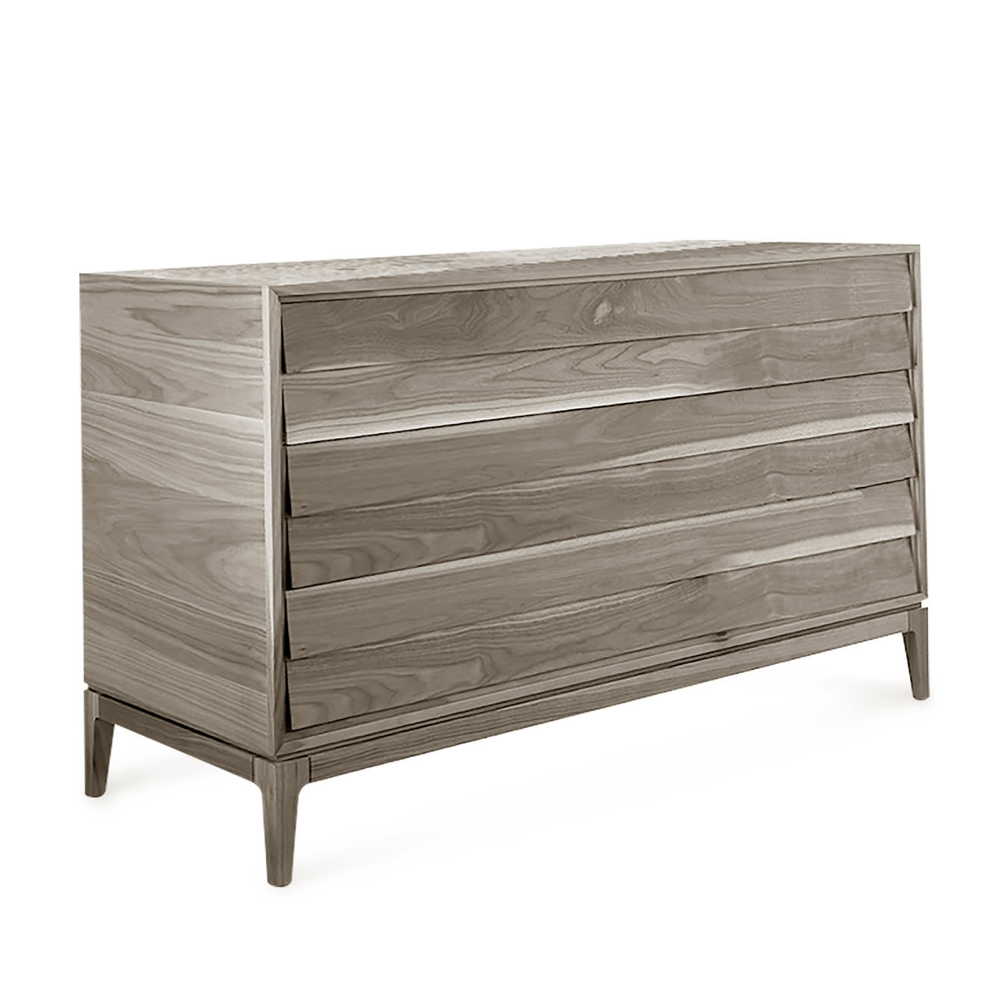 Base Grey Contemporary Chest of Drawers