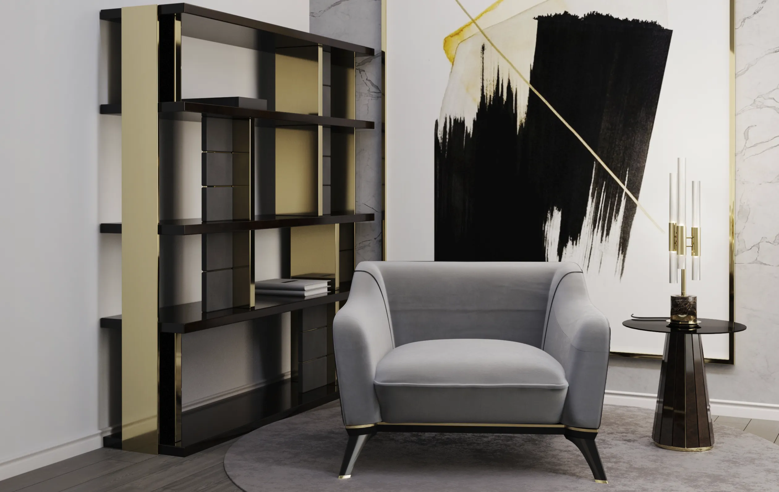 Luxe Bookcase - 3