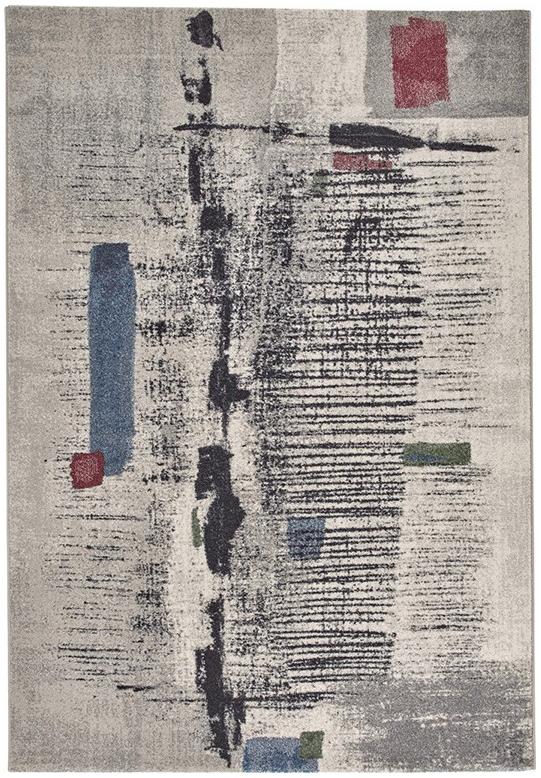 Abstract Machine Made Belgian Rug | Size: 80 x 150 cm
