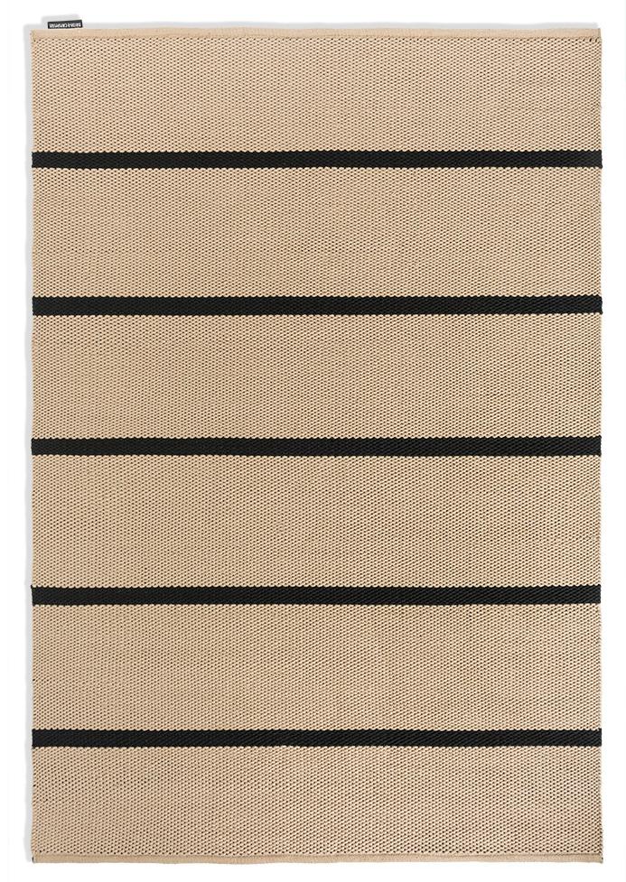Deck Charcoal Black Fresco Rug