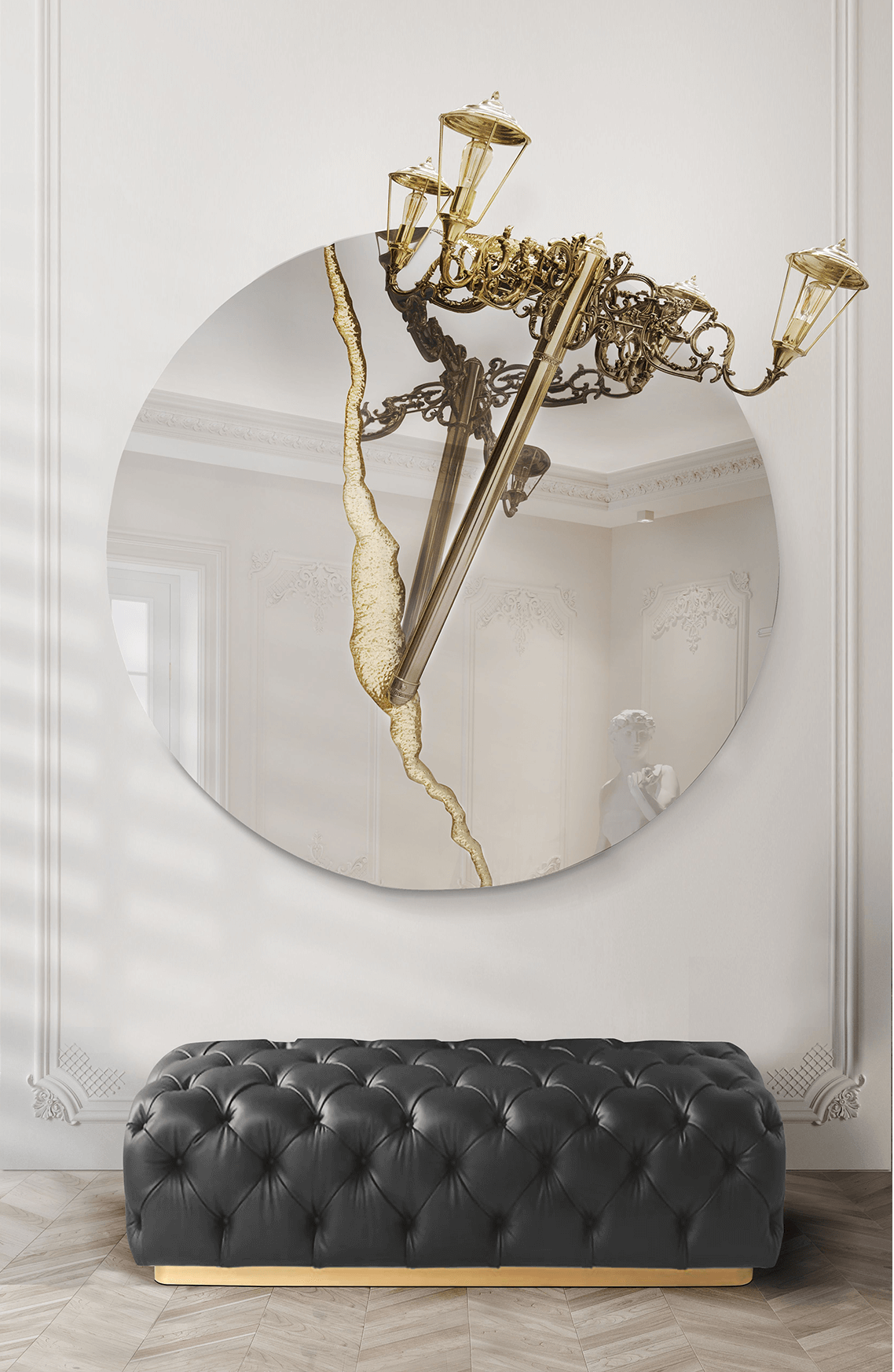Illumina Round Radiance Mirror