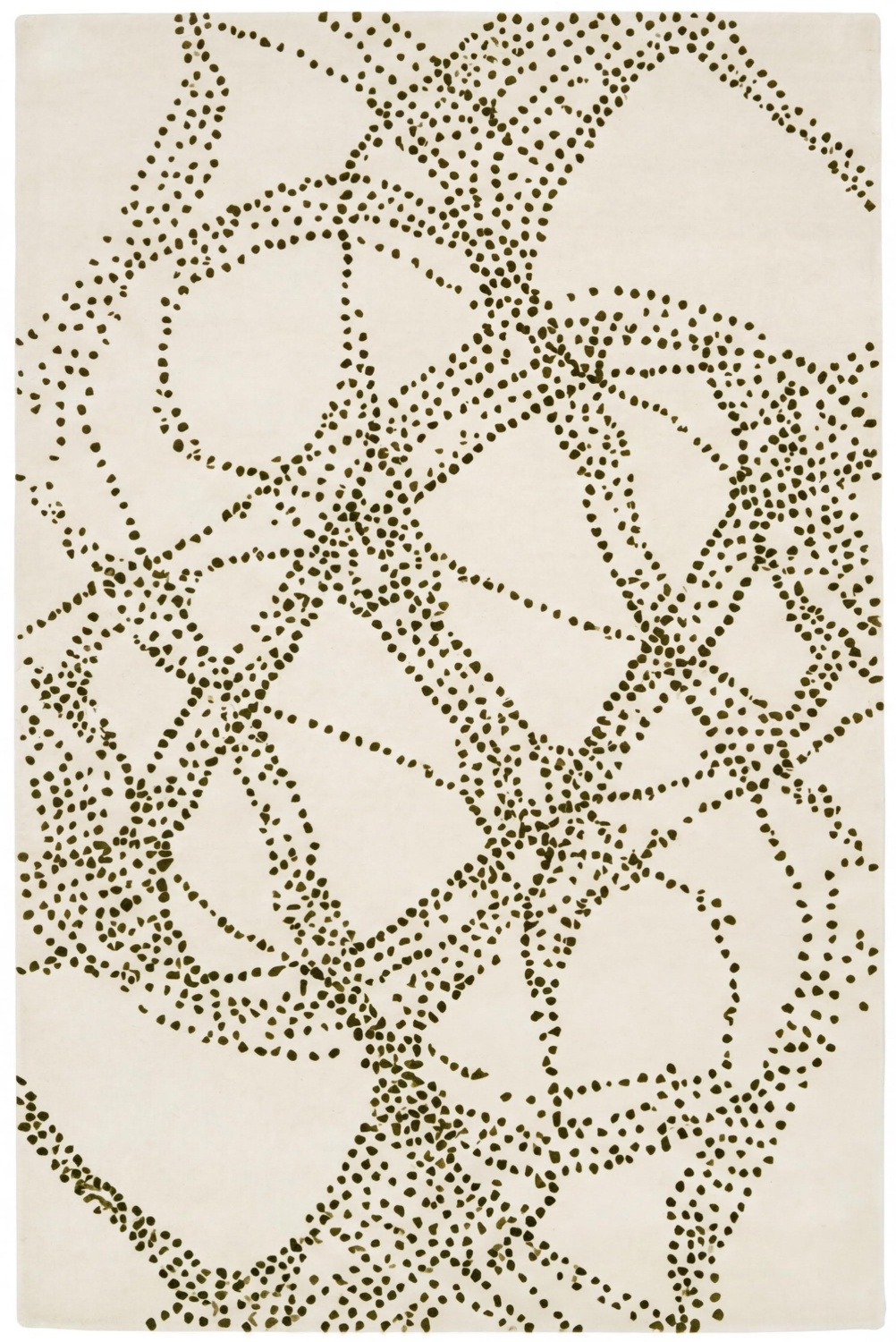 Rope Lattice Sand Artisan Rug