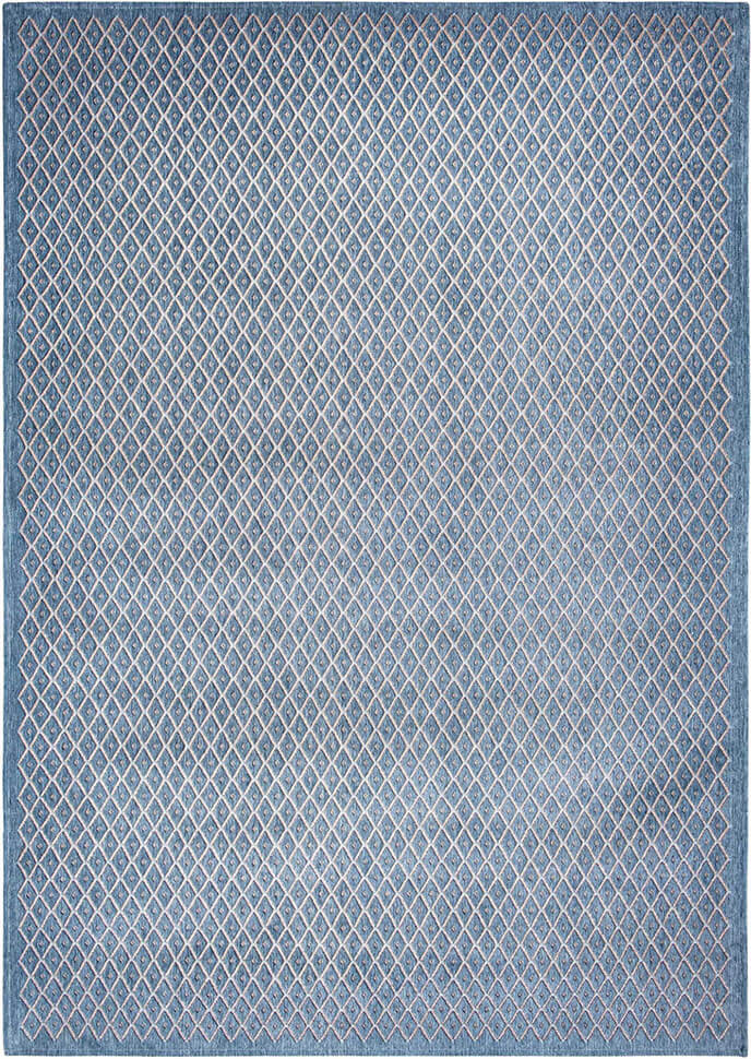 Rombo 9036 Blu Grigio Rug | Size: 240 x 340 cm