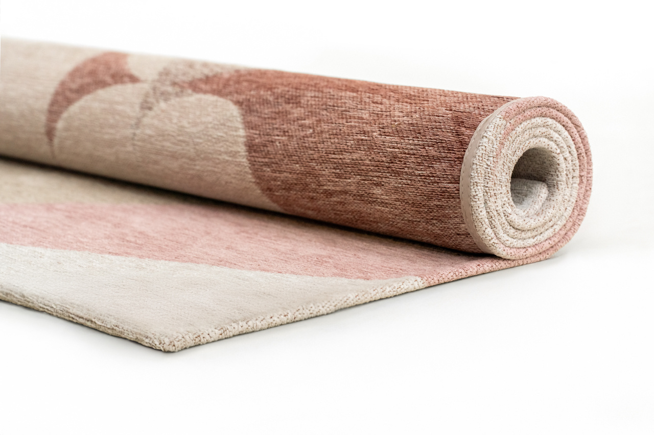 Cherry Mocha Jacquard Wilton Rug