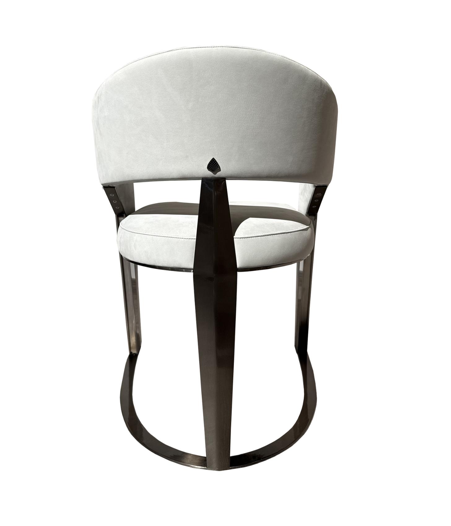Wally Curved Designer Dining Chair