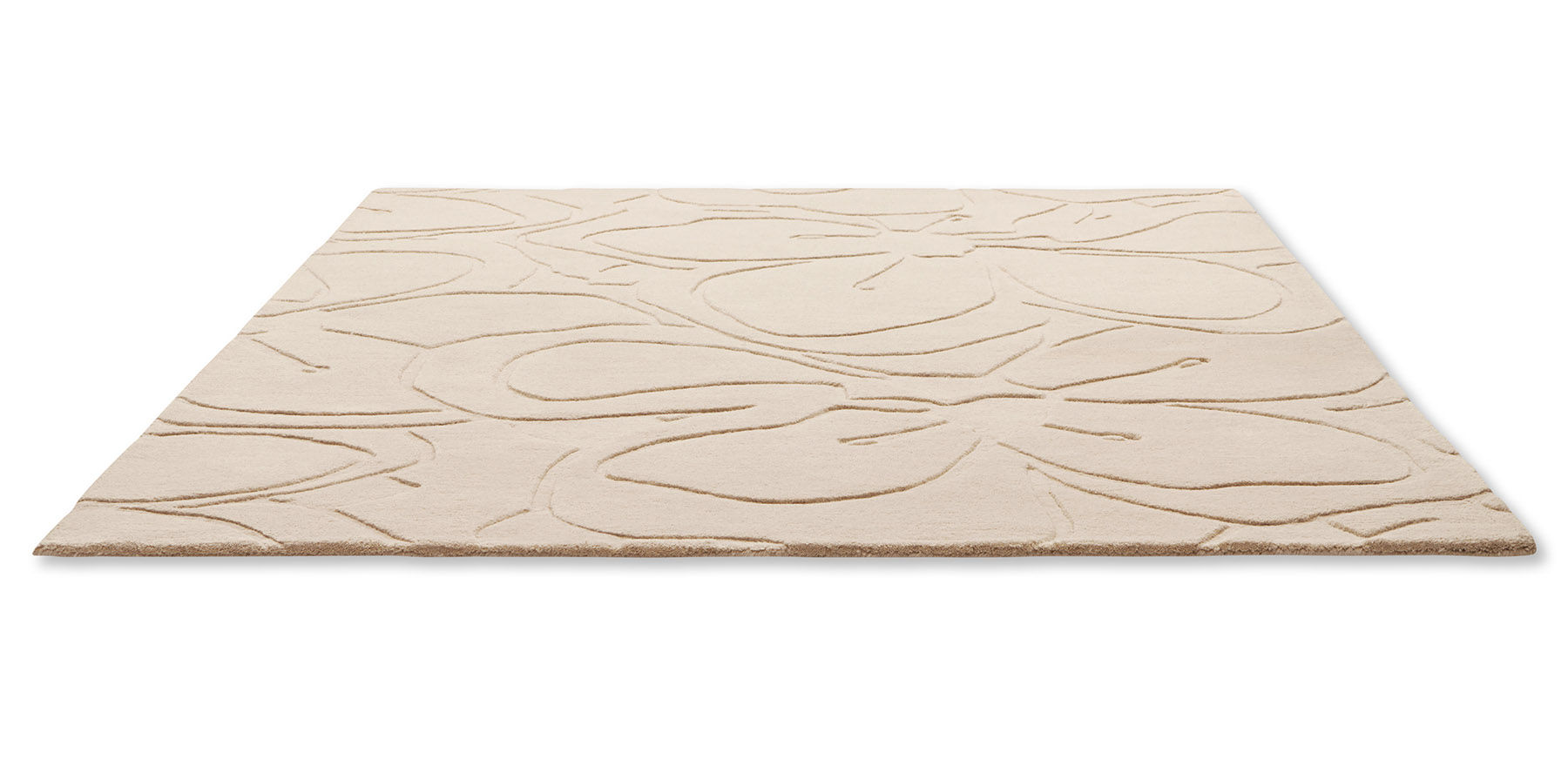 Cream Designer Rug | Size: 250 x 350 cm