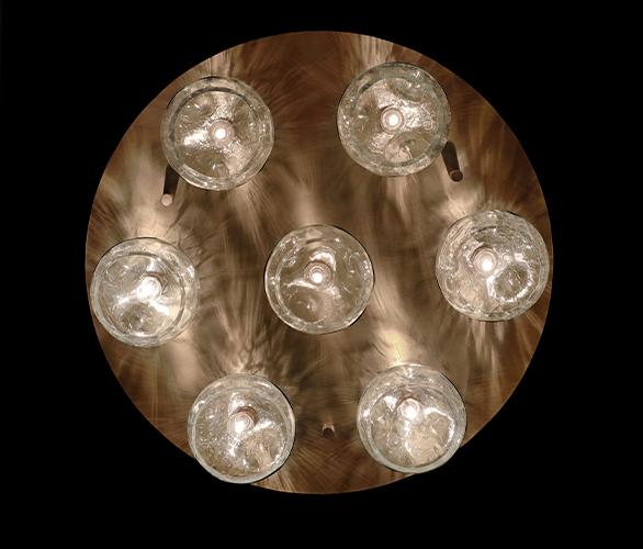 Multi-Shade Compact Ceiling Light