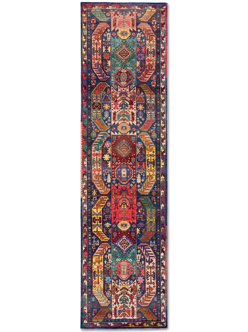Original Hand-Knotted Wool Rug