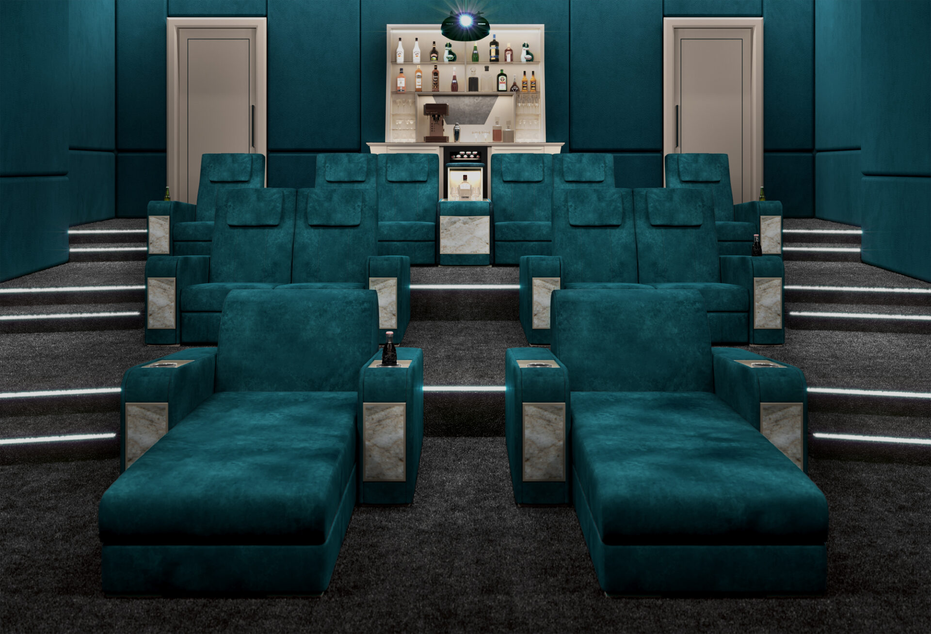 Comfort Deluxe Cinema Lounge Chair - 3