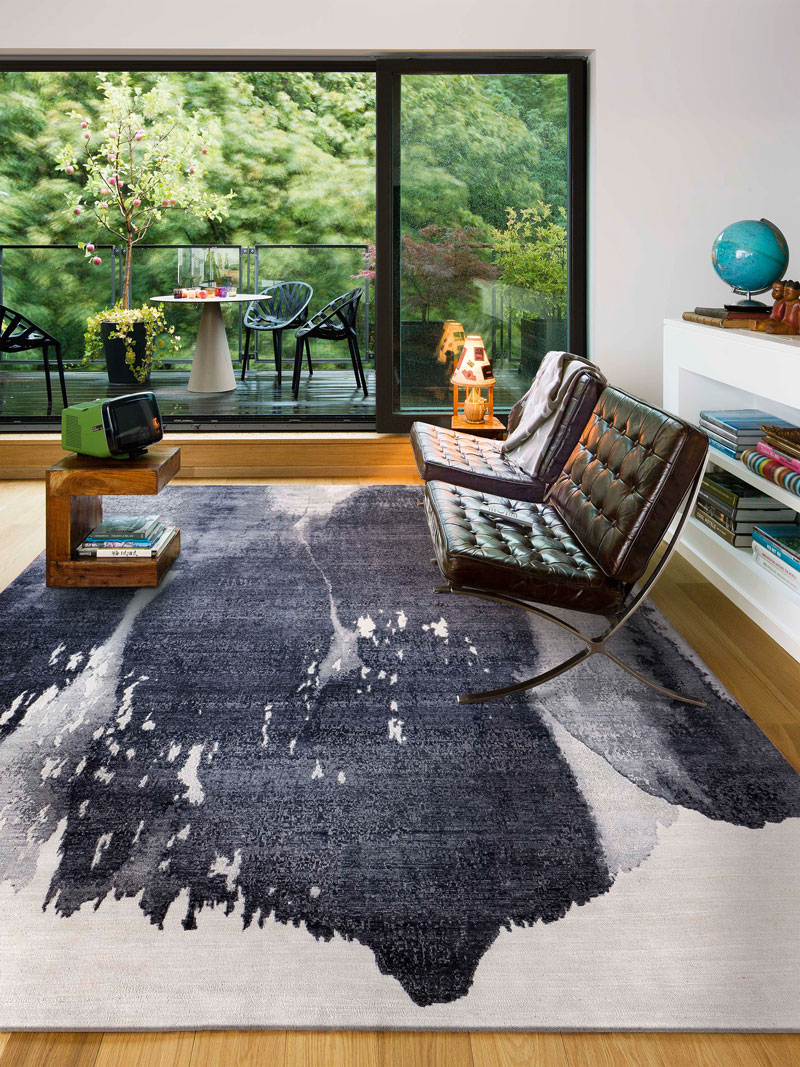 Galileo Luxury Silk / Wool Rug | Size: 305 x 427 cm