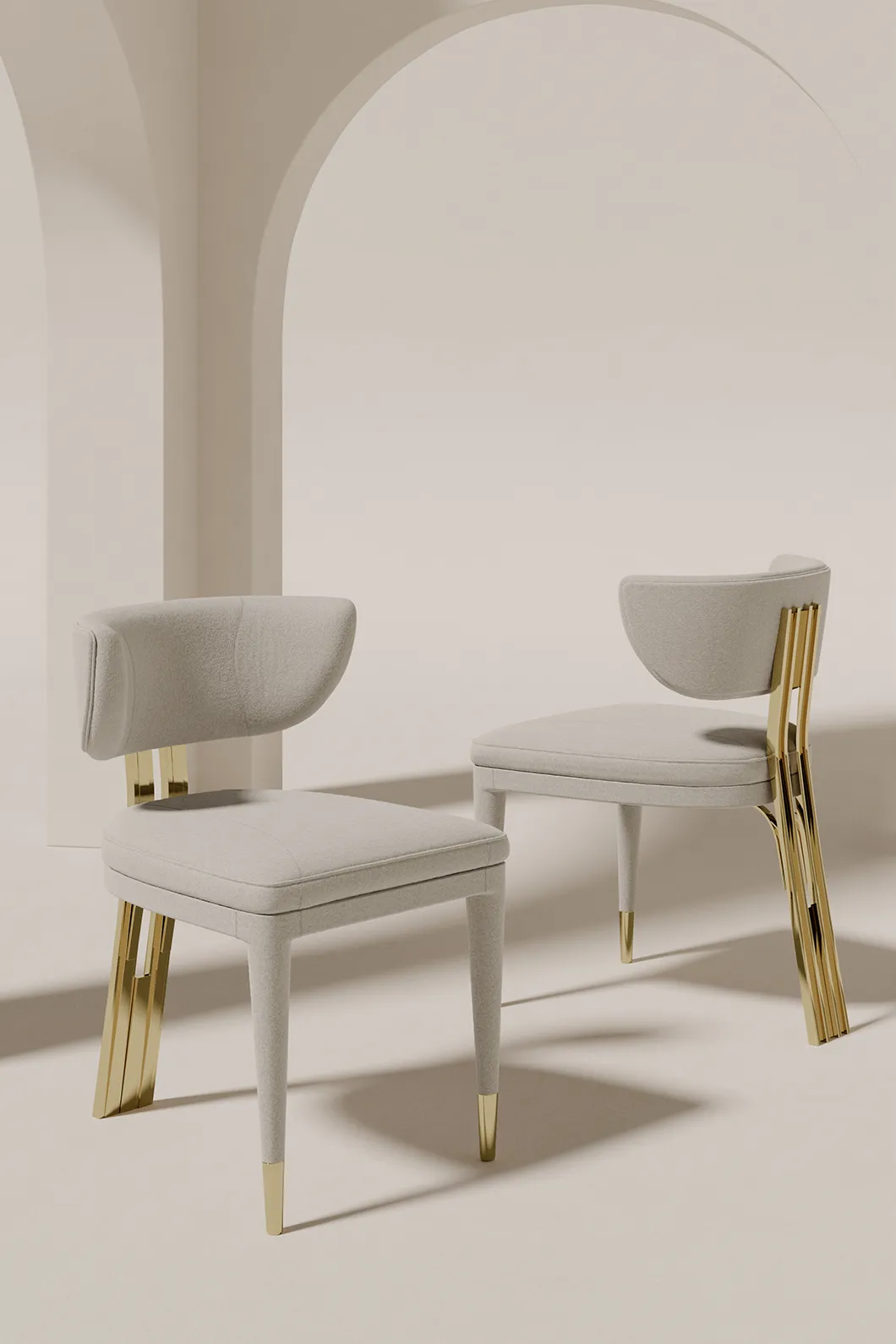 Mesh Dining Chair - 5