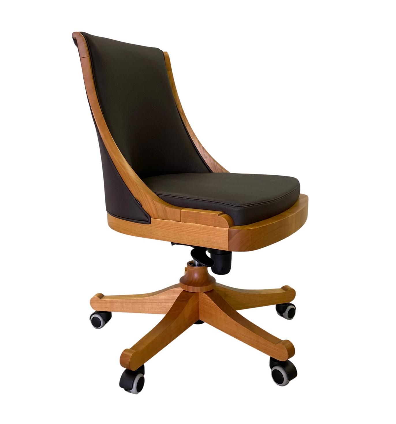 President Black Italian Office Chair