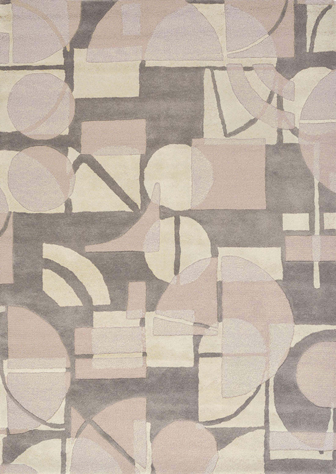 Segments Stone Rug | Size: 140 x 200 cm