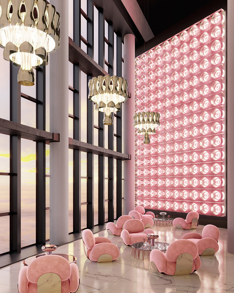 Regal Crown Chandelier Suspension Lamp