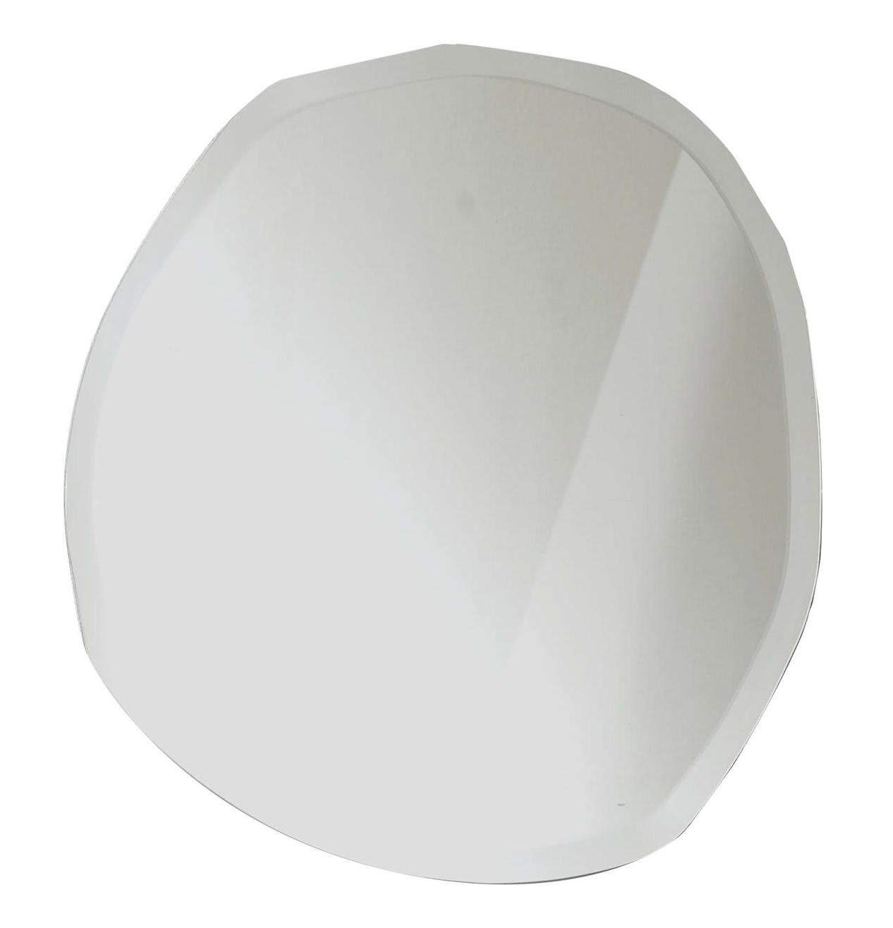 Stone Oval Wall Mirror