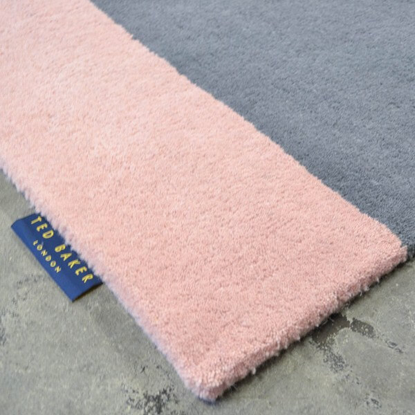 Hand Woven Plaid Grey Rug | Size: 200 x 280 cm