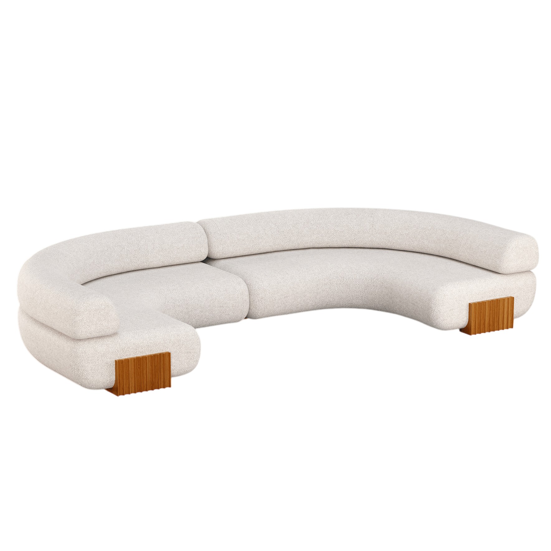 Carmel White Modular Sofa