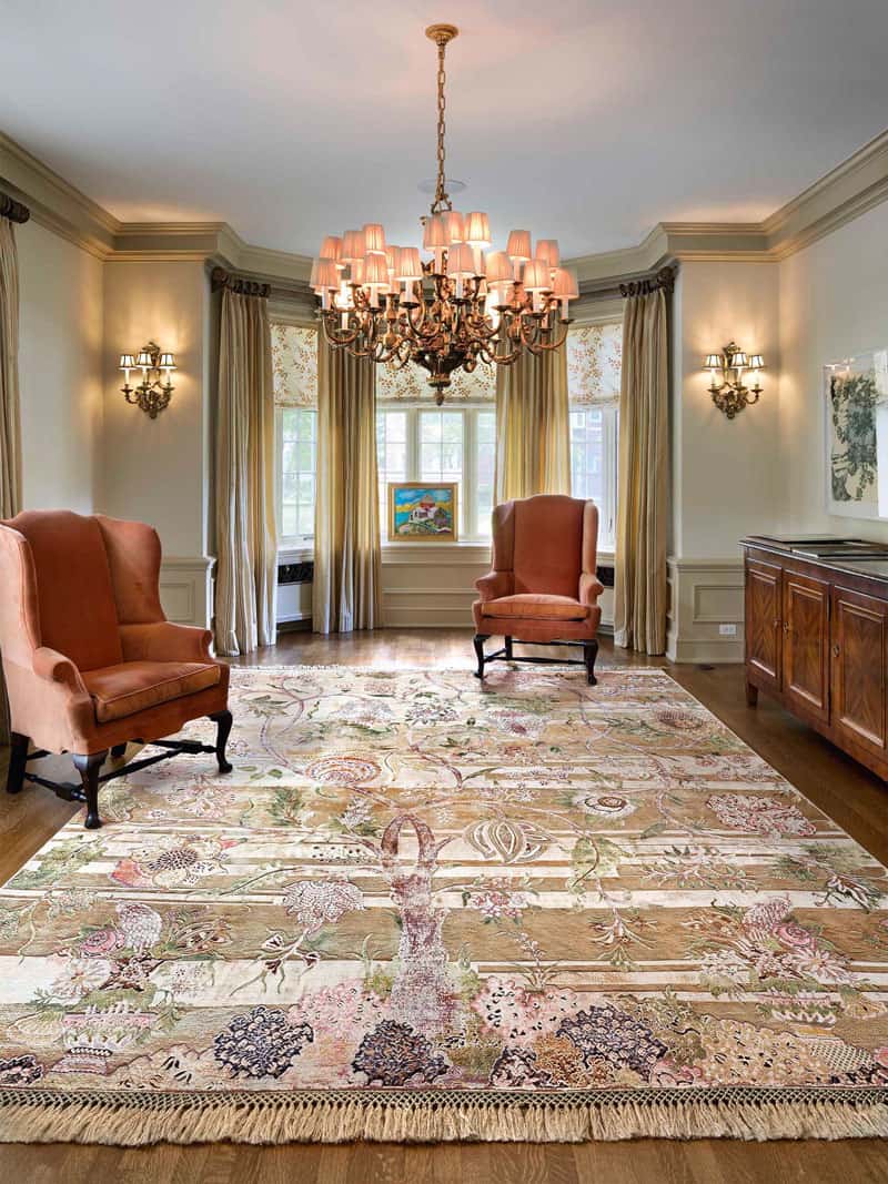 Original Luxury Silk / Wool Rug