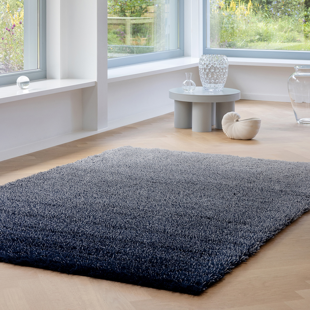 Shade High Plie Silver Rug | Size: 200 x 300 cm