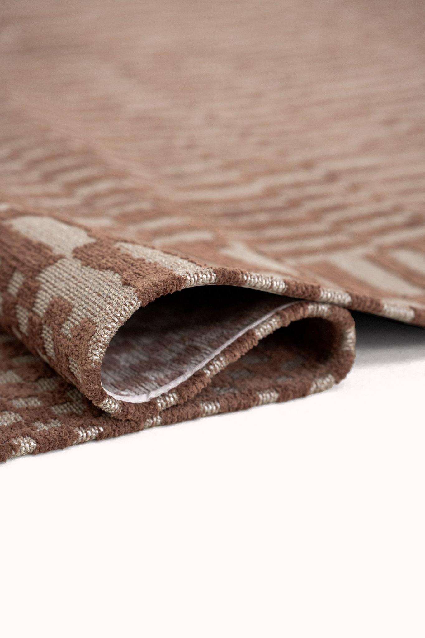 Moroccan-Inspired Geometric Round Rug | Size: Ø 240 cm