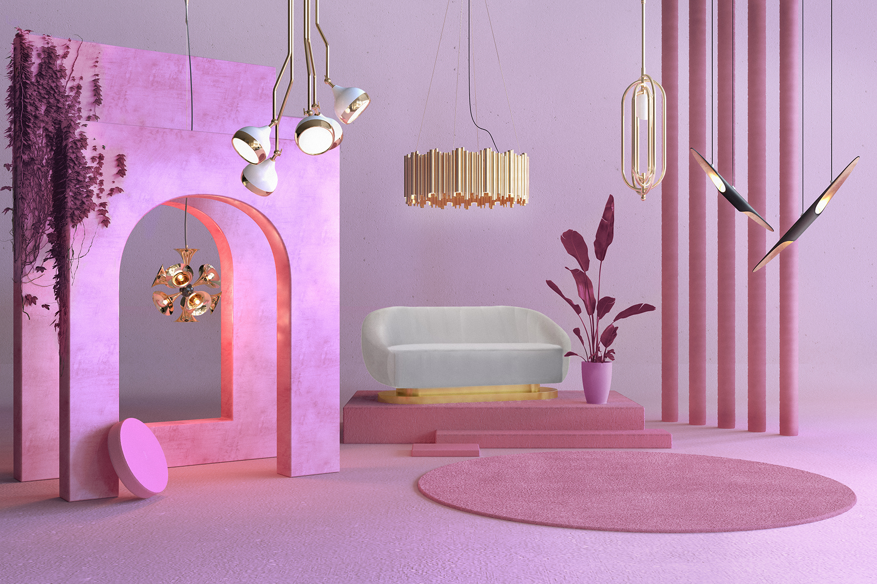 Noir Suspension Lamp - 11