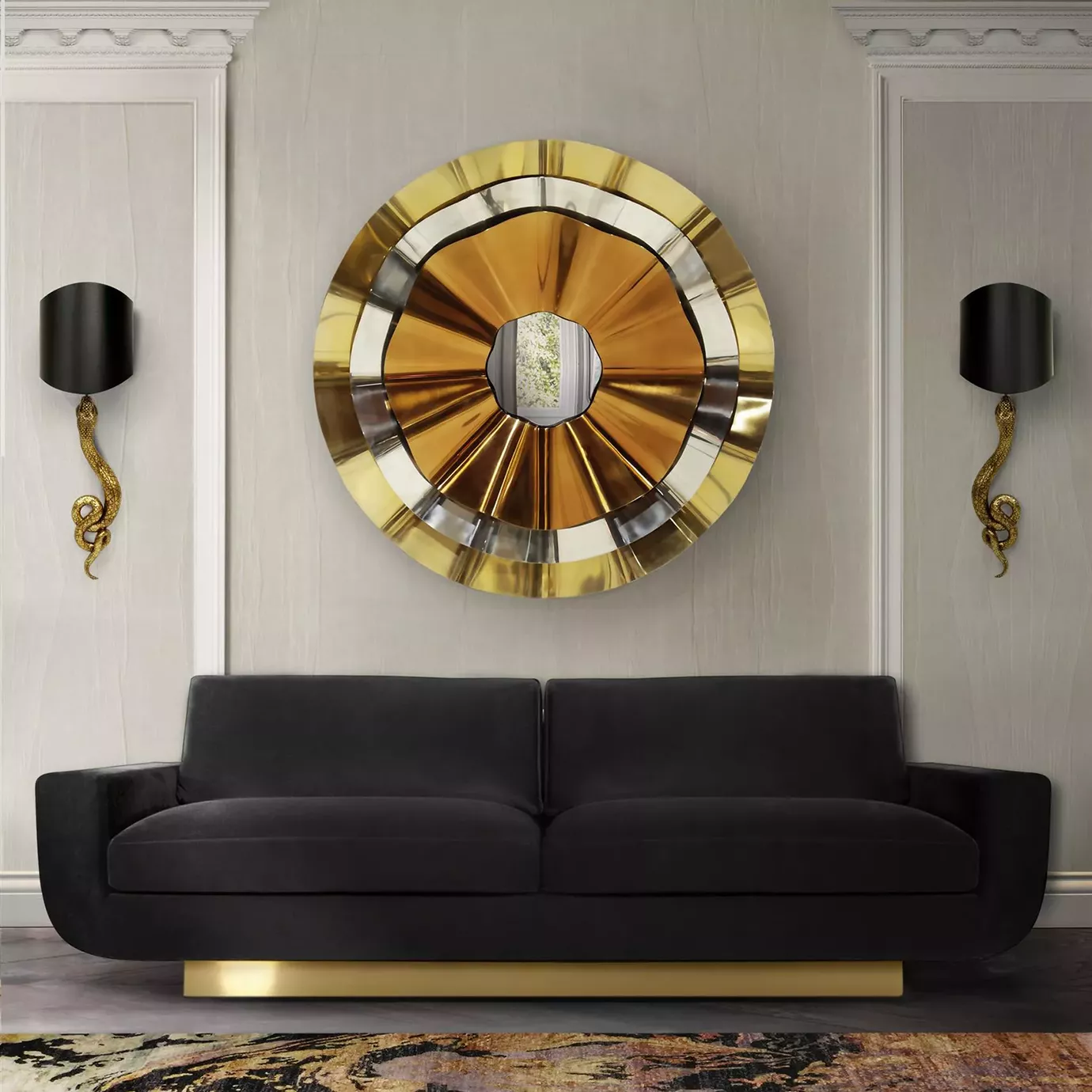 Serpentine Wall Light