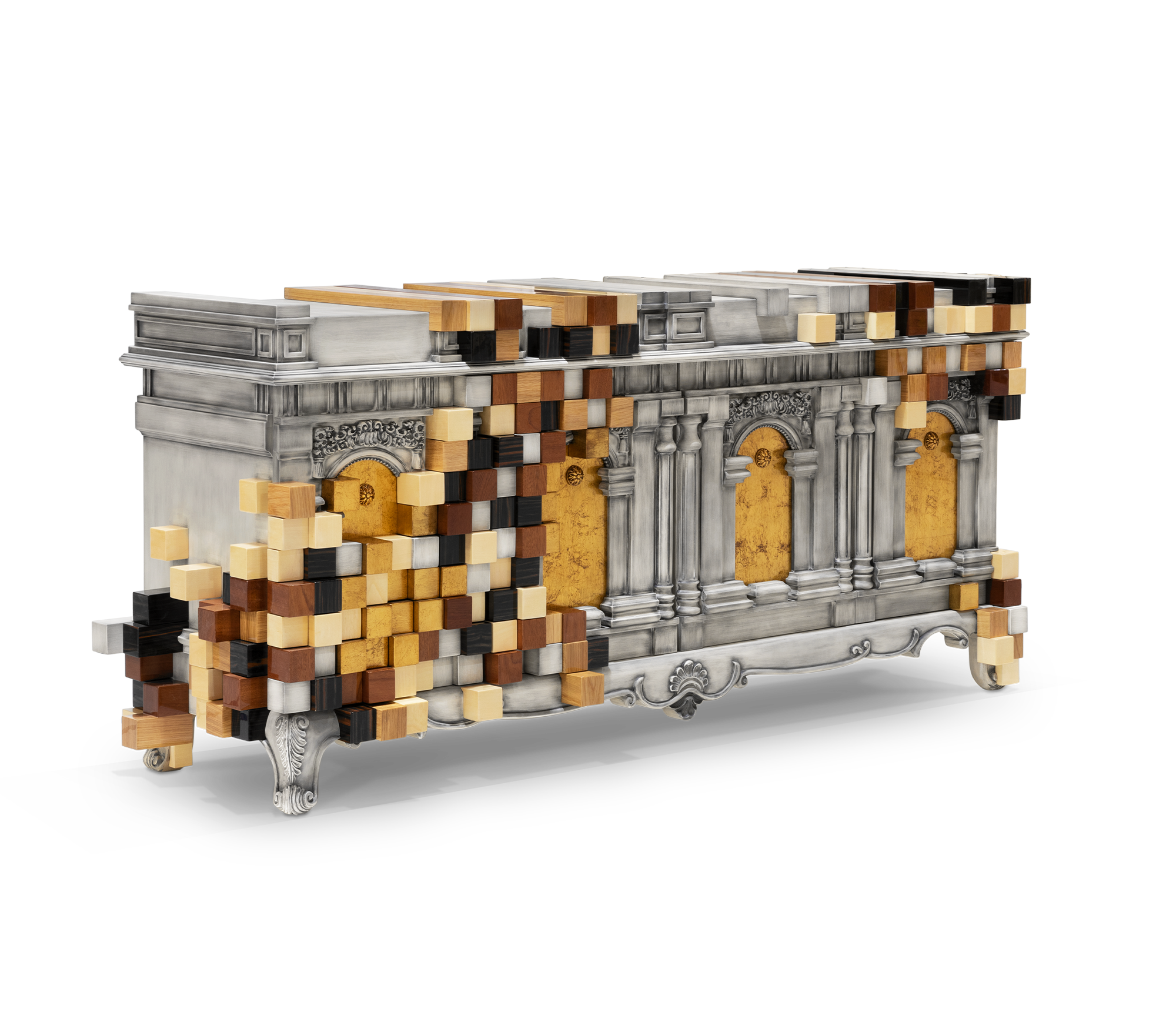Trafalgar Gray Classic Sideboard