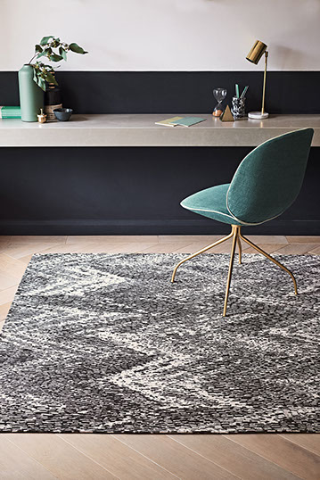 Itsuki Charcoal RG8746 Rug | Size: 200 x 280 cm