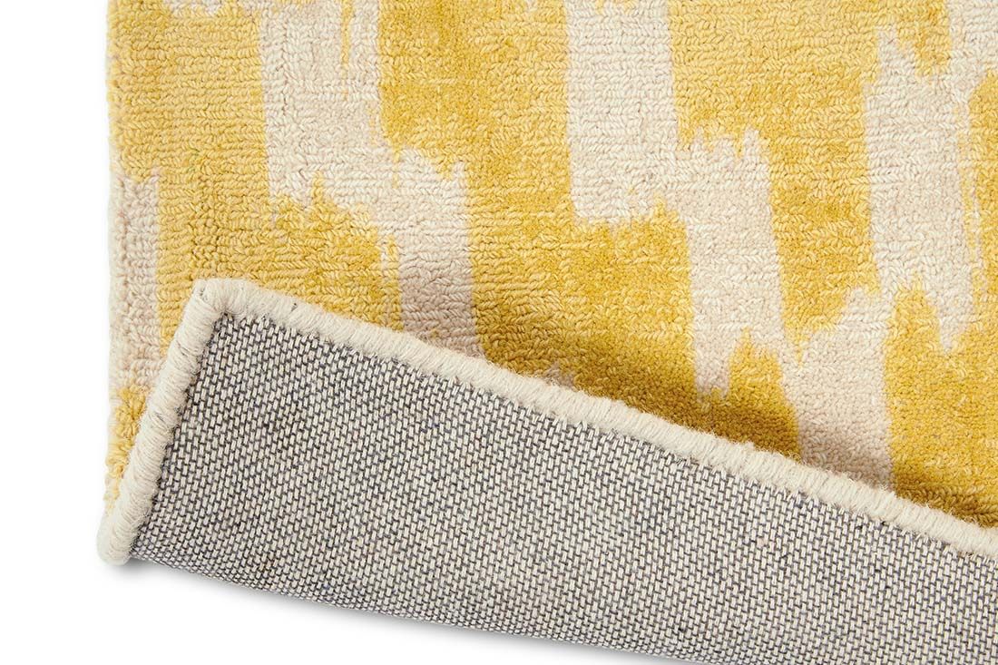 Diamonds Yellow Handwoven Rug | Size: 250 x 350 cm