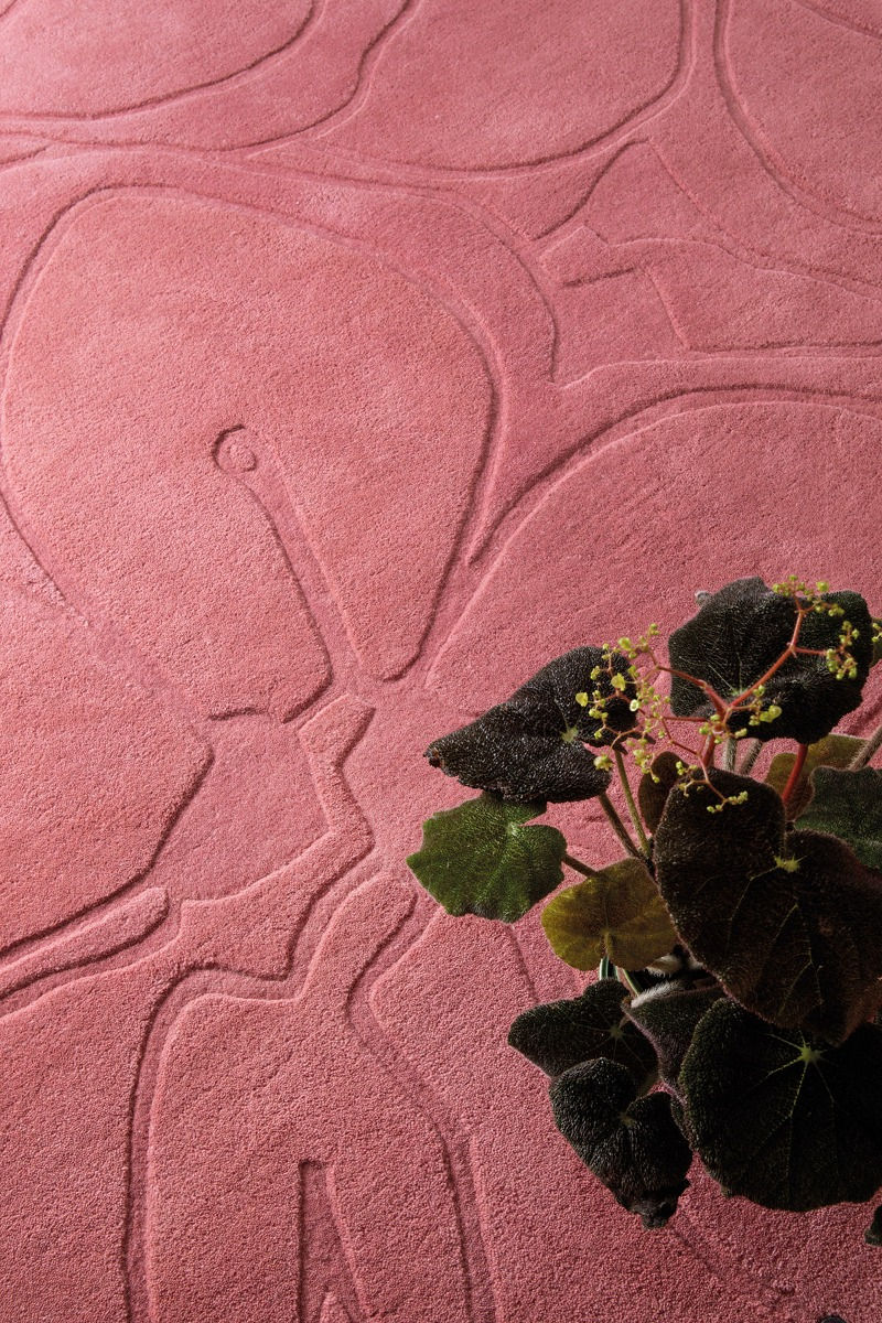 Magnolia Pink Designer Rug