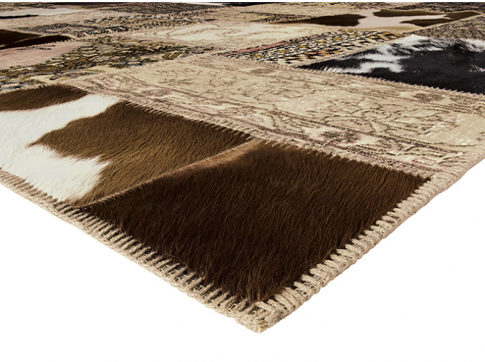 Limited Edition Wool / Cowhide Rug