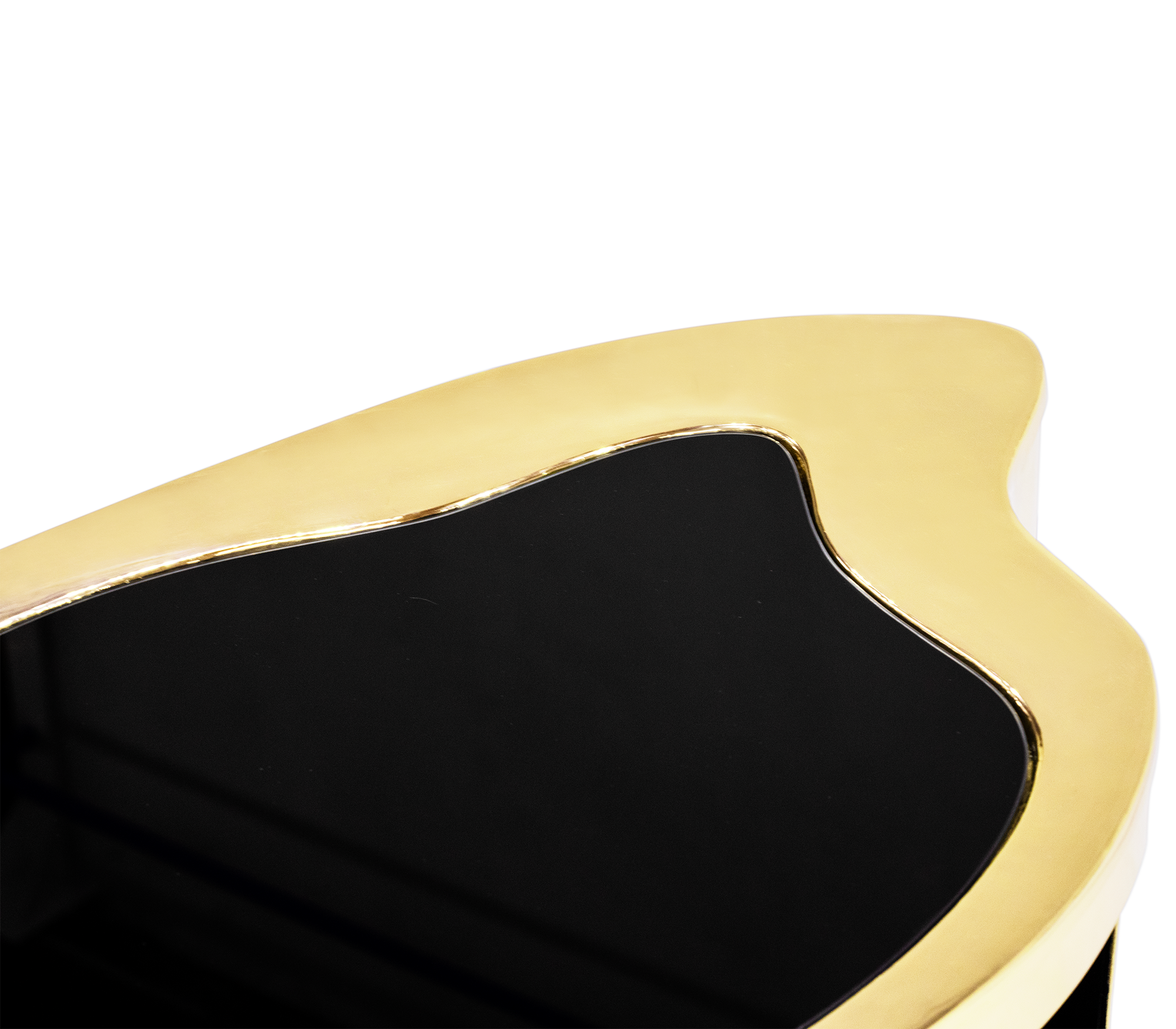 Crest Gold Designer Nightstand
