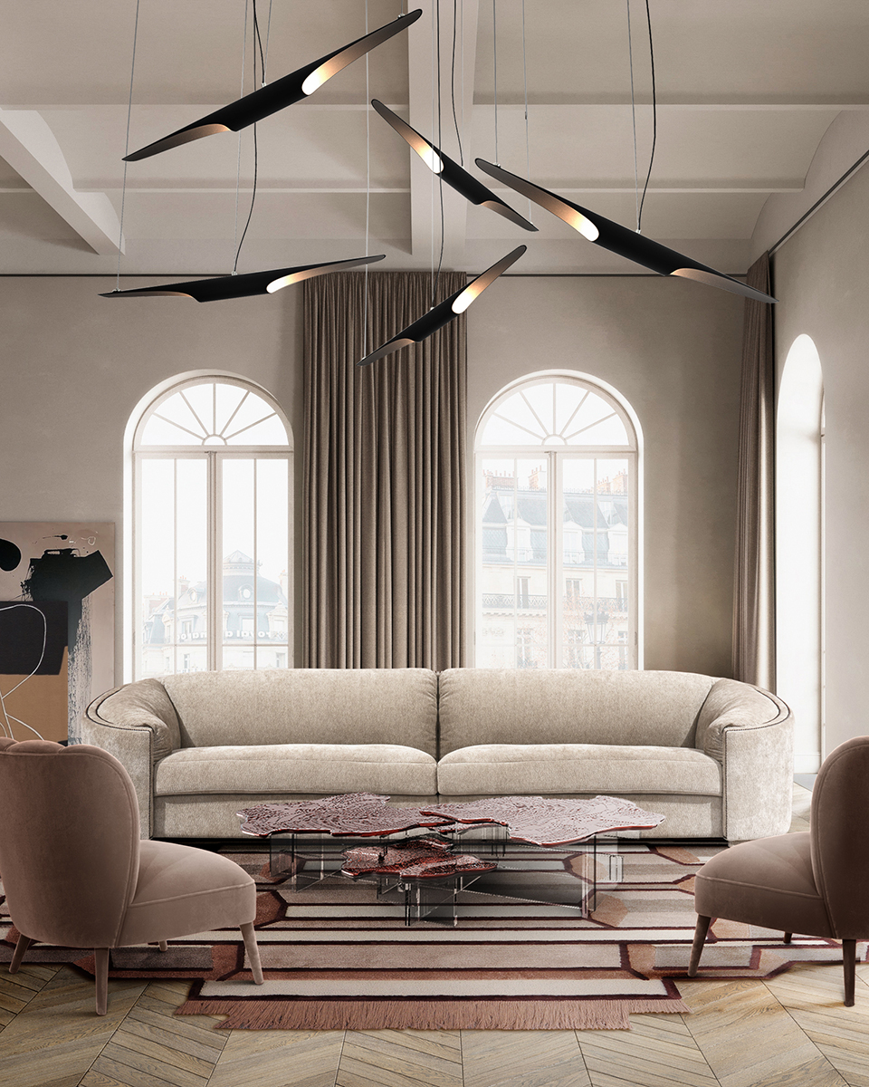 Noir Suspension Lamp - 34