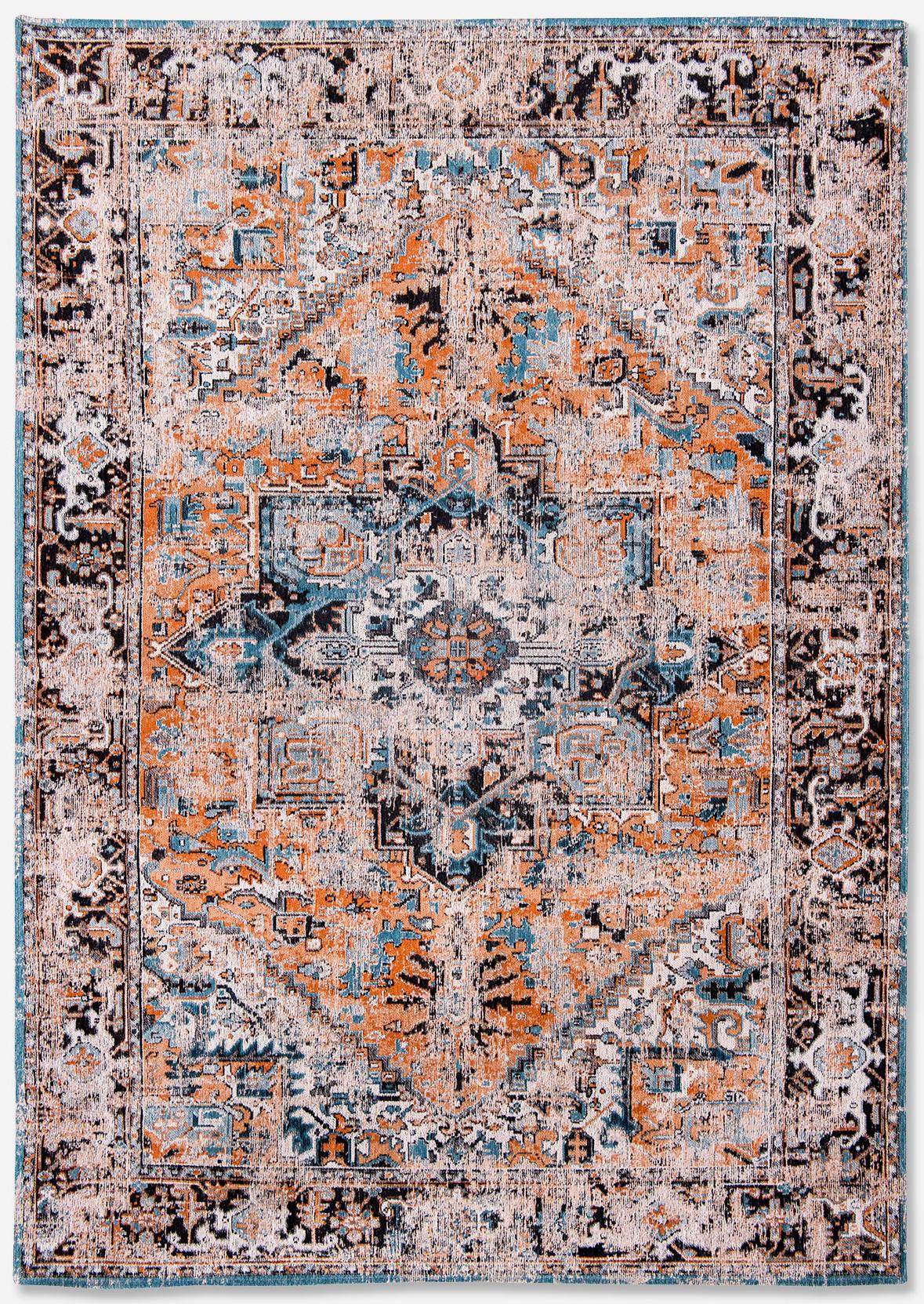 Vintage Belgian Orange Rug | Size: 200 x 280 cm