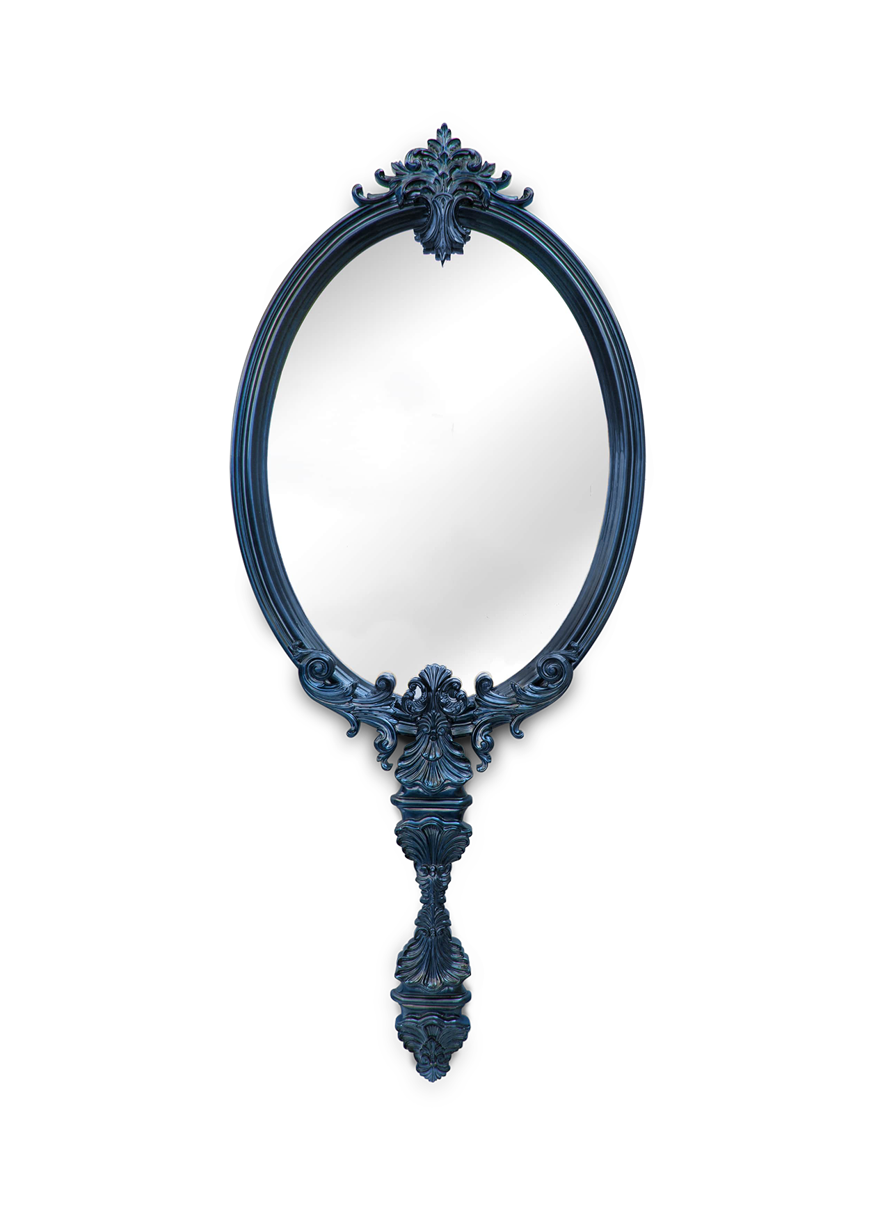 Antoinette Sapphire Reflective Mirror