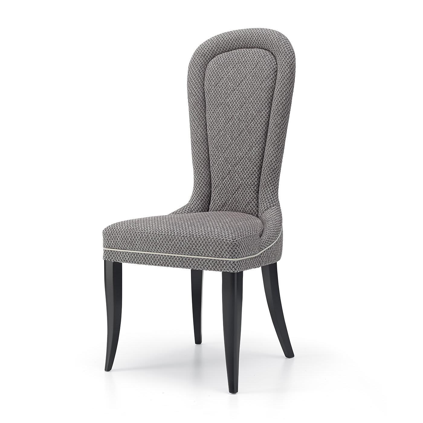 Gray Artisan Crafted Chair